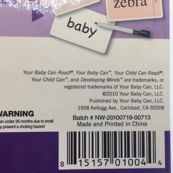 Your Baby Can Read Early Reading System Robert Titzer Ph.D Volume 5 New Sealed - Picture 8 of 9